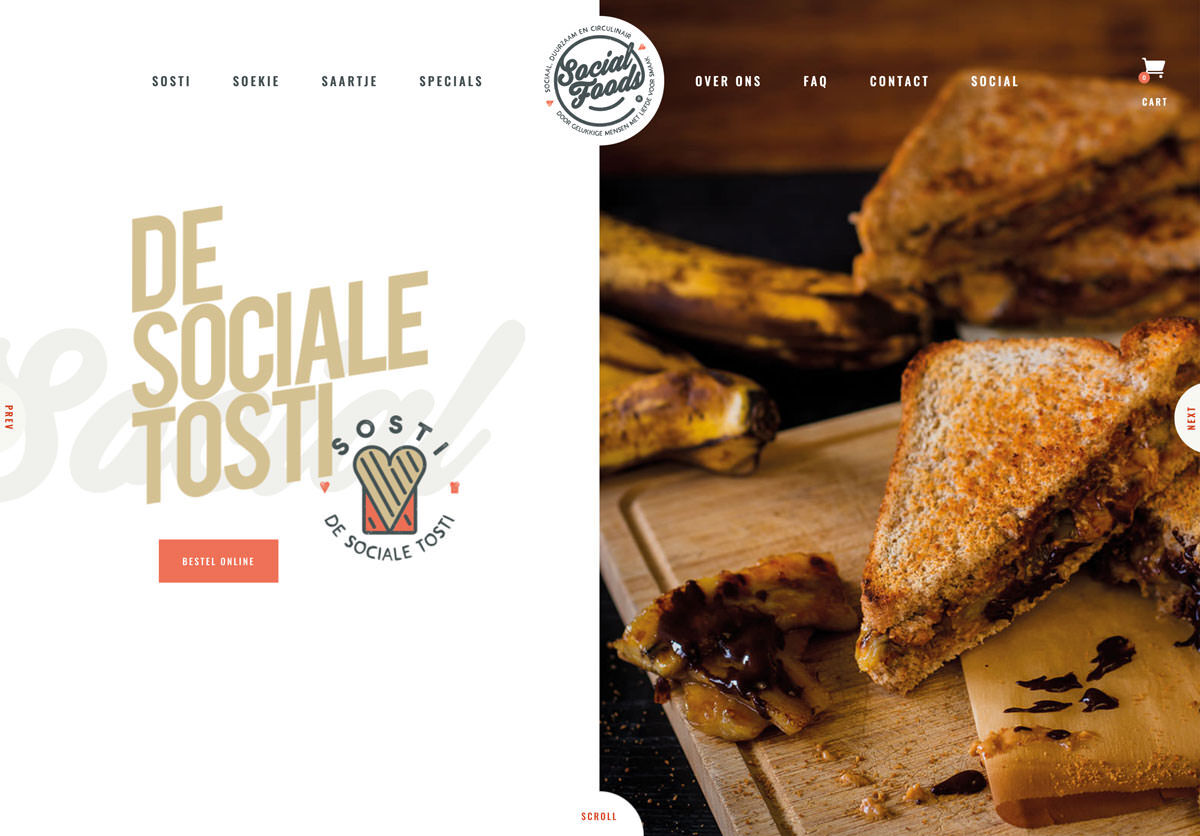 Klantcase - Social Foods - home