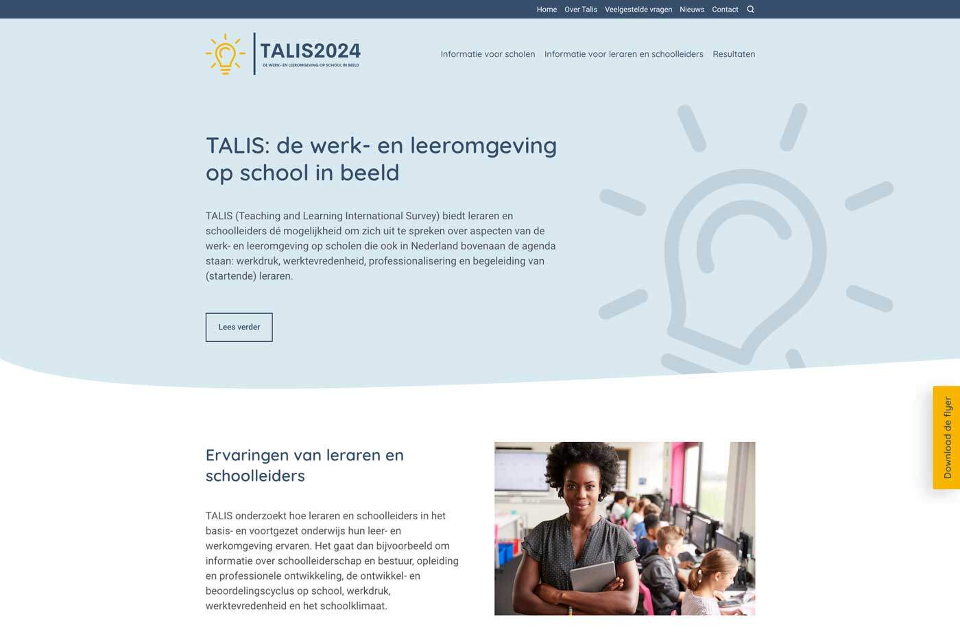 TALIS 2024 - home