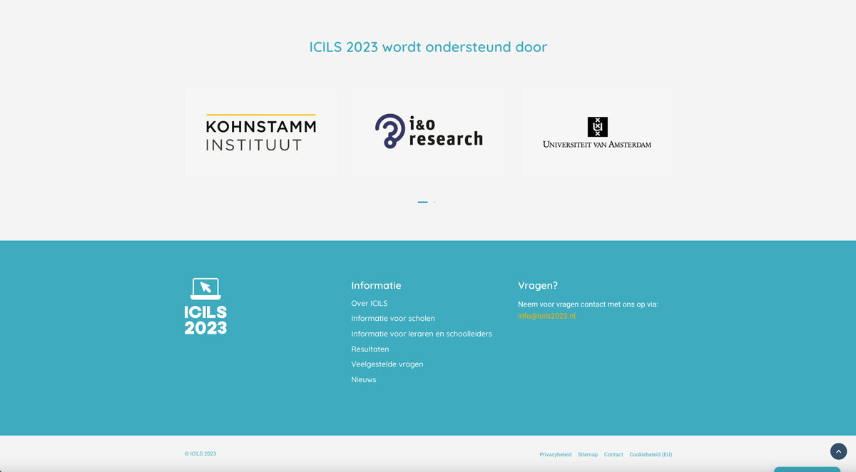 Klantcase ICILS 2023 - footer