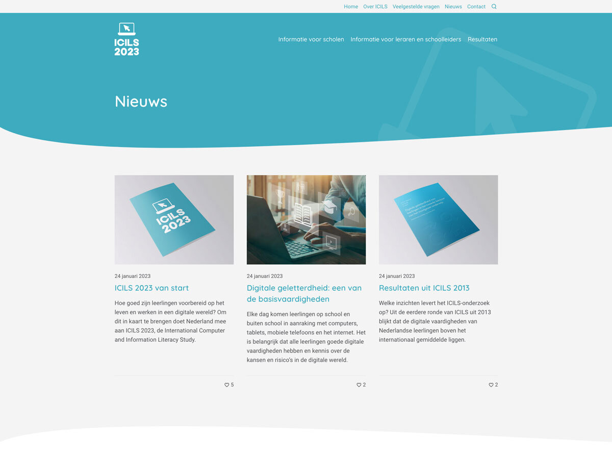 Klantcase ICILS 2023 - nieuws