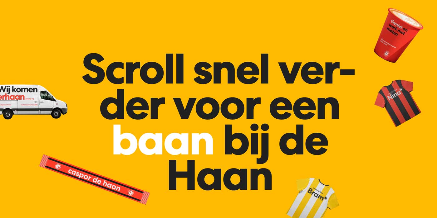 Klancase website Caspar de Haan - home