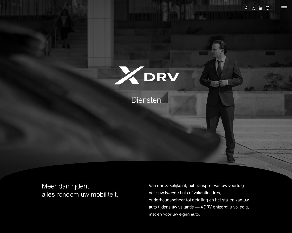 Webdesign en development website XDRV