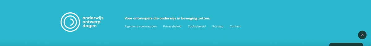 Webdesign en development website Onderwijsontwerpdagen