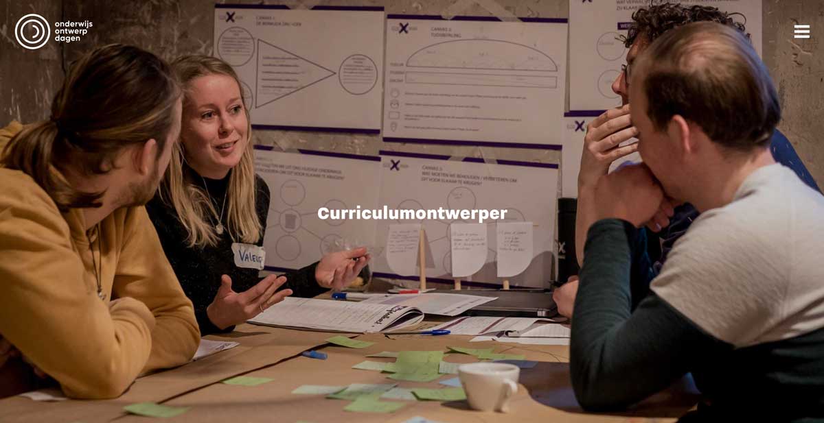 Webdesign en development website Onderwijsontwerpdagen