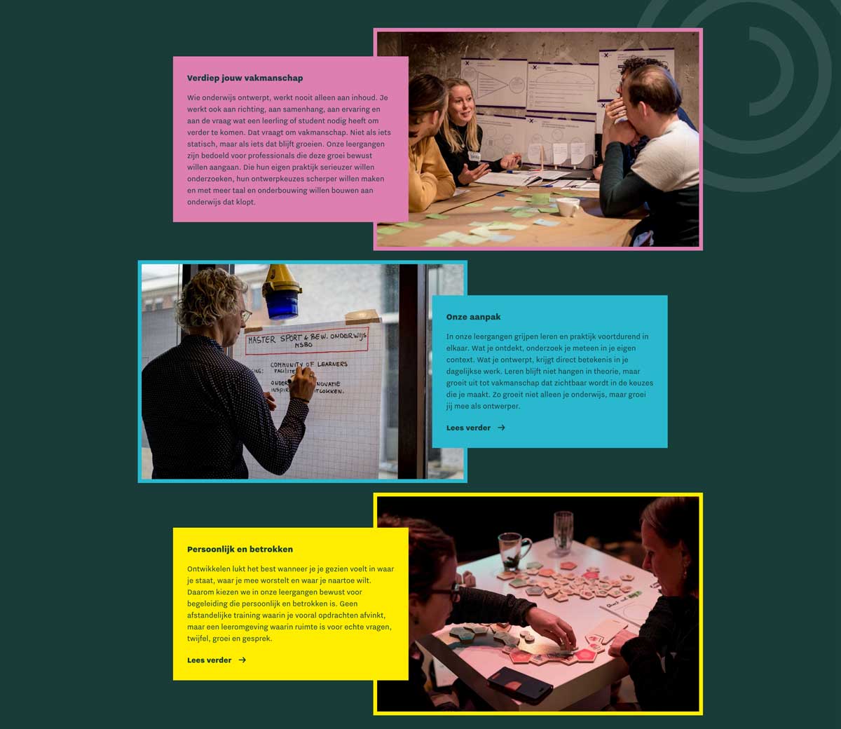 Webdesign en development website Onderwijsontwerpdagen