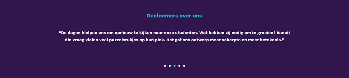 Webdesign en development website Onderwijsontwerpdagen