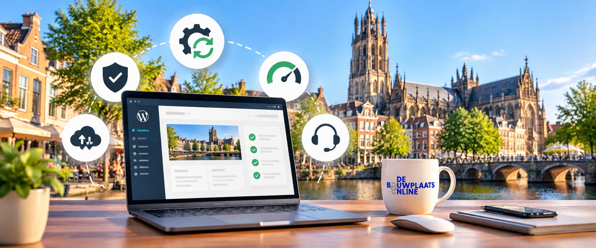 Website onderhoud, beheer en support Den Bosch