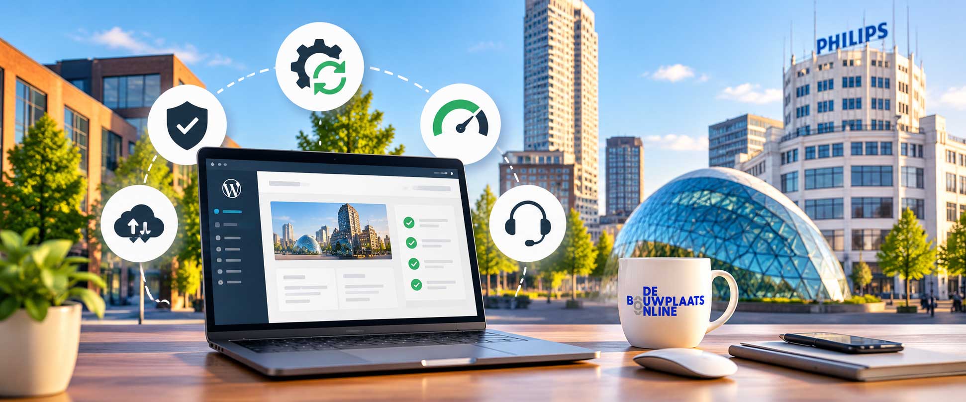 Website onderhoud, beheer en support Eindhoven